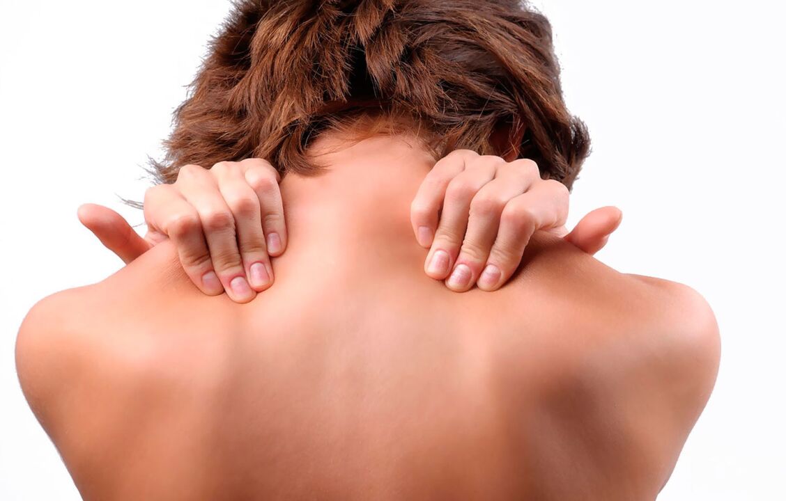 Nacken- und Rückenschmerzen bei Osteochondrose