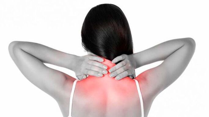 Nacken- und Schulterschmerzen bei zervikaler Osteochondrose