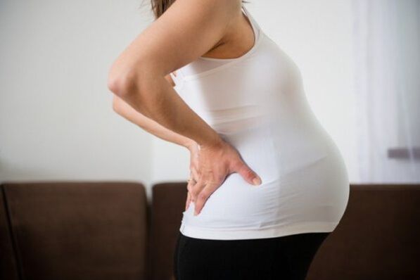 Rückenschmerzen während der Schwangerschaft, welches Pflaster hilft